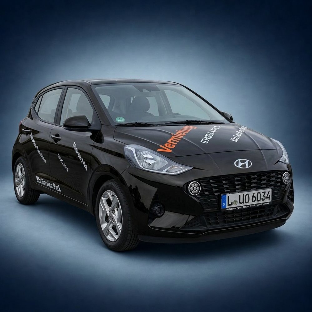 Hyundai i10 · Schaltgetriebe mieten in Naunhof bei Leipzig