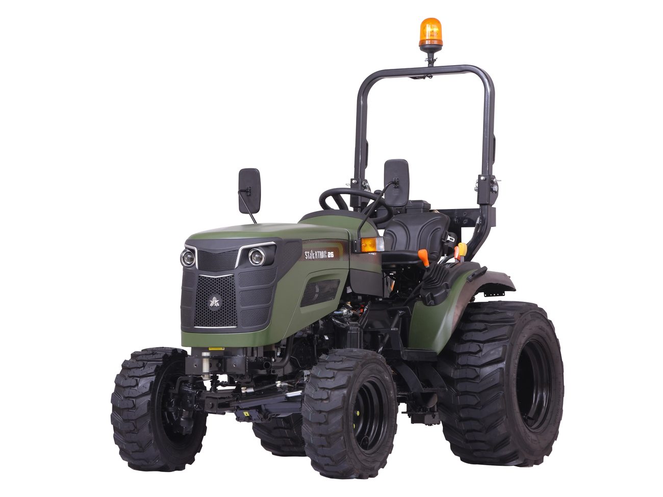 Startrac 26 als kompakter Allradtraktor in der Produktansicht